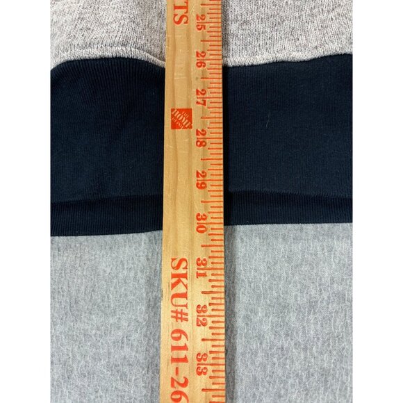 New‎ England Patriots '47 Half Zip Pullover Sweater (Men's Medium) Gray - Picture 11 of 12